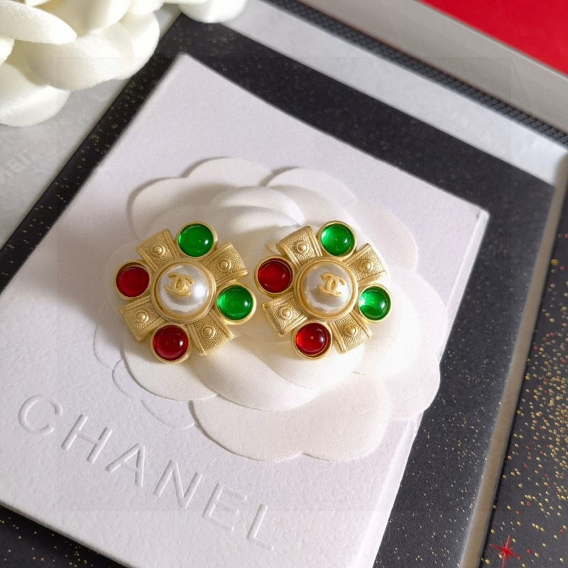 Ch*el earrings